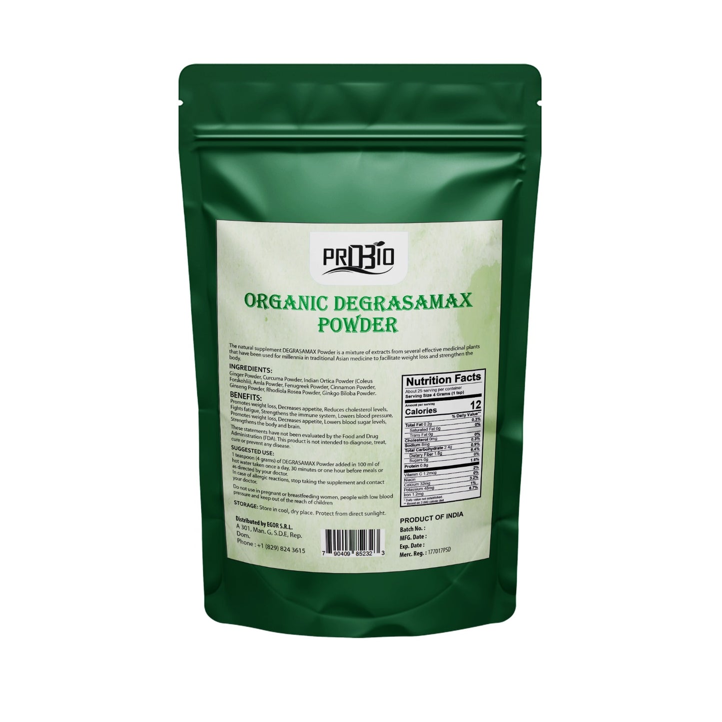 Degrasamax Powder (Weight Loss Organic Powder)