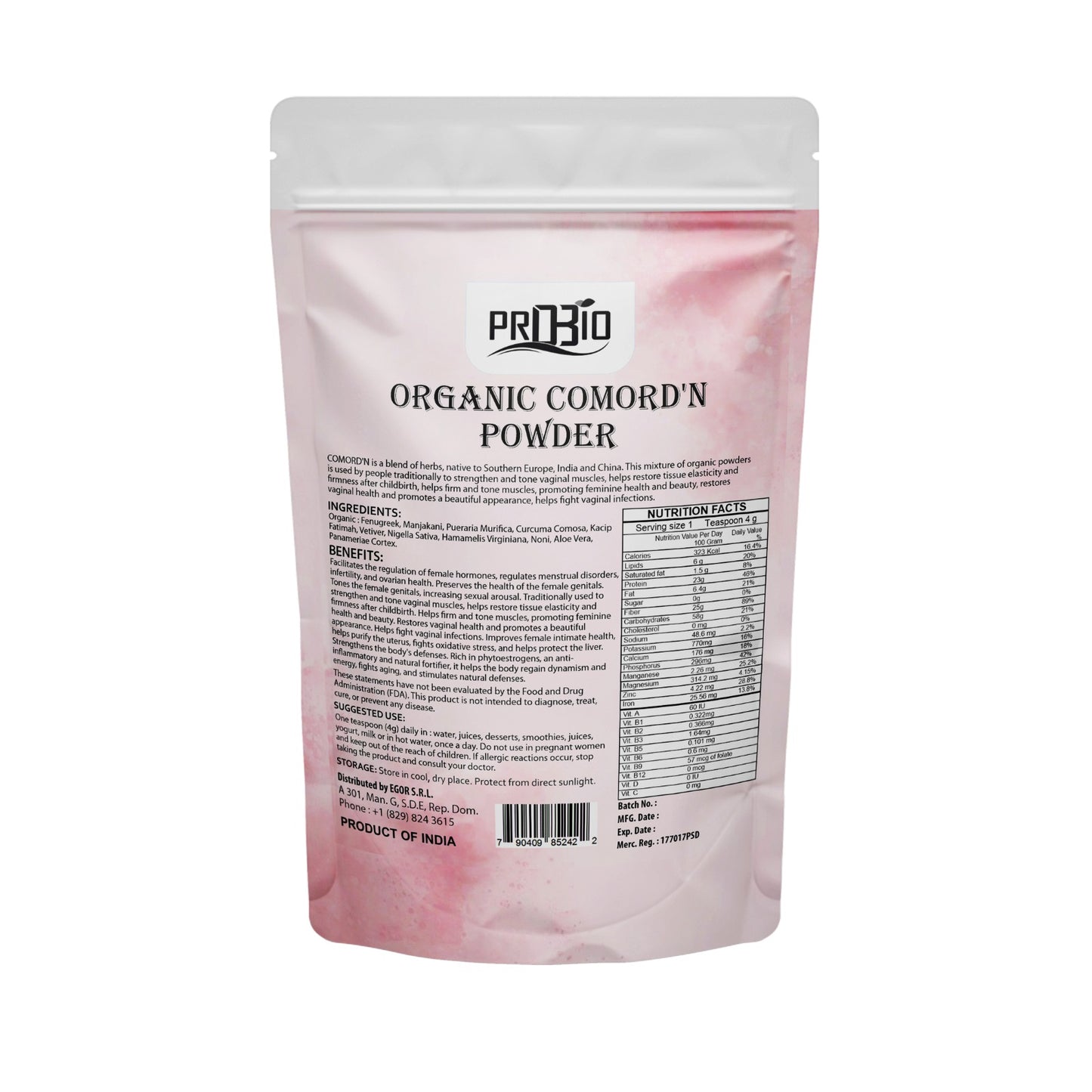 Comord'n Powder (Organic Vagina tightening and firming powder)