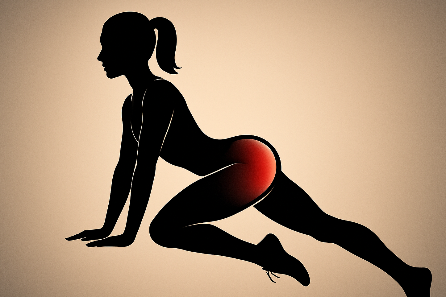 silhouette glutes