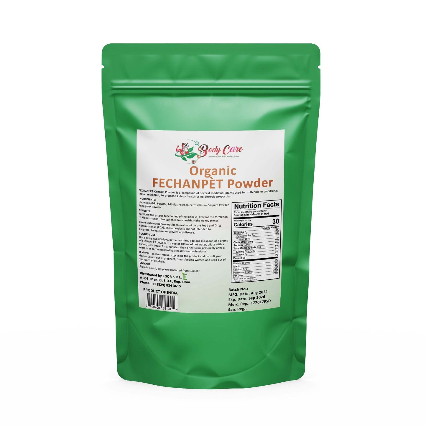 Fechanpèt Powder (For Kidney Stones Braking)