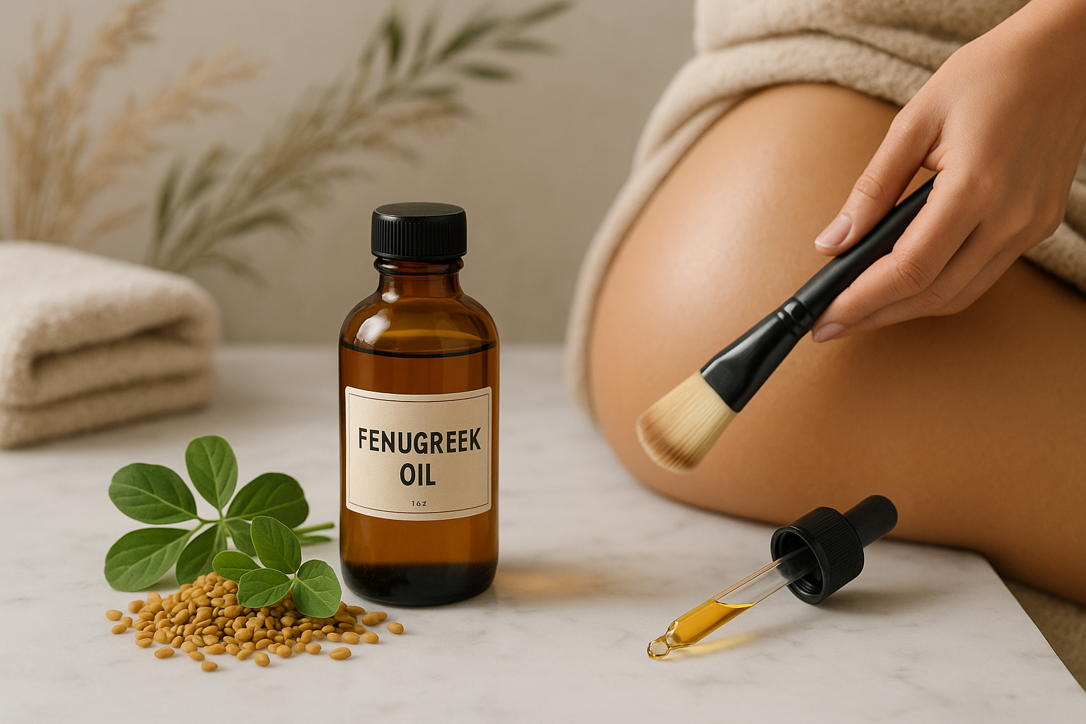 variation oil fenugreek application glutes